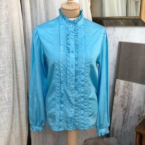 Vintage 70s shiny blouse